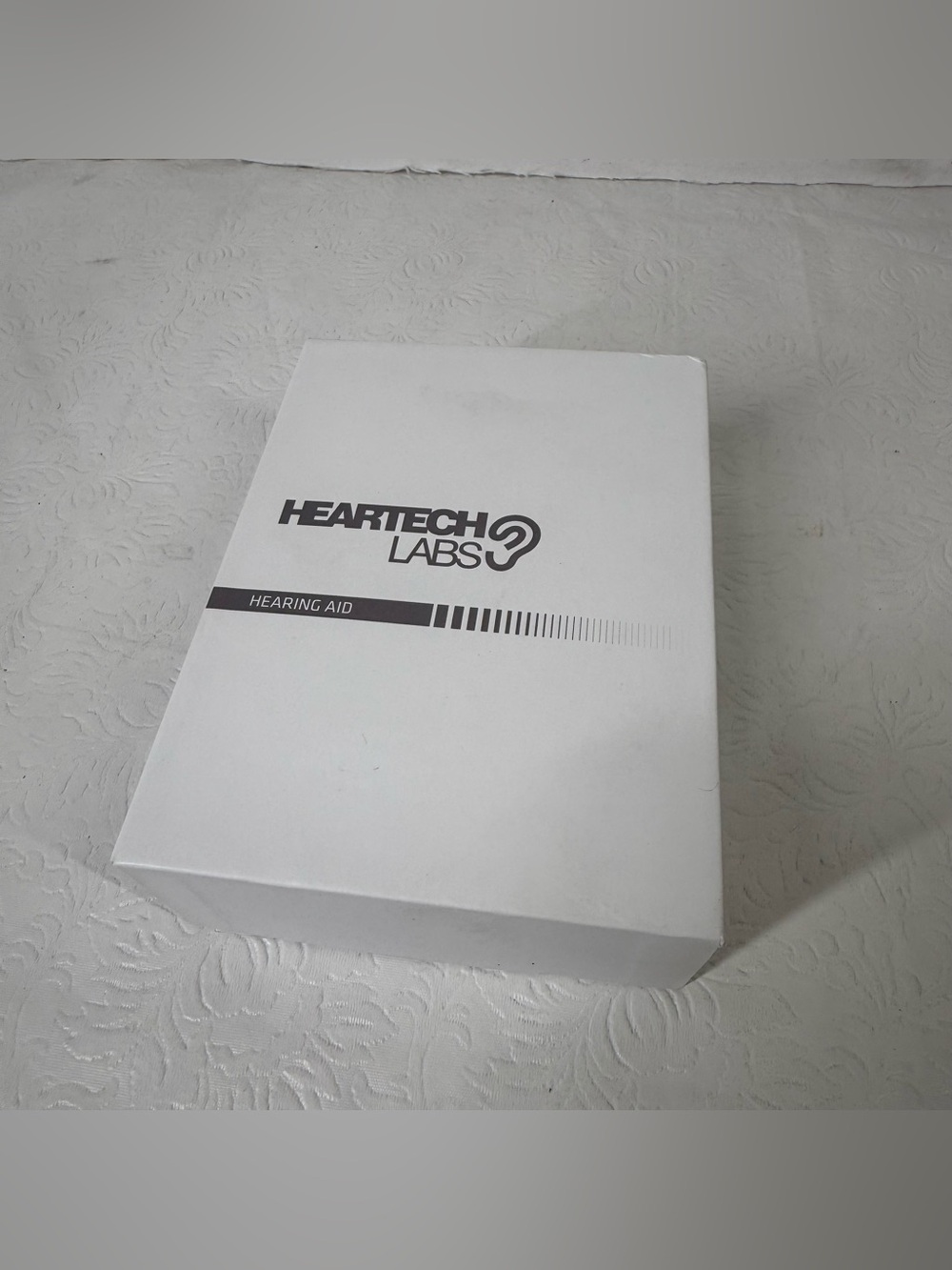 HearTech Labs CIC Hearing Aids with case, Gently Used